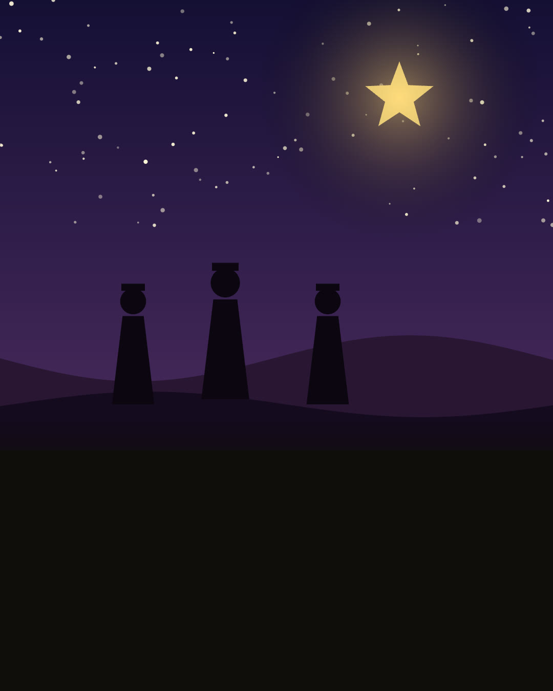 Wise men card